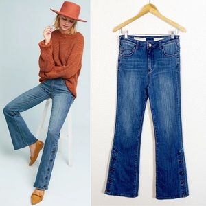 Pilcro by Anthropologie Womens High Rise Bootcut Jeans Size 27